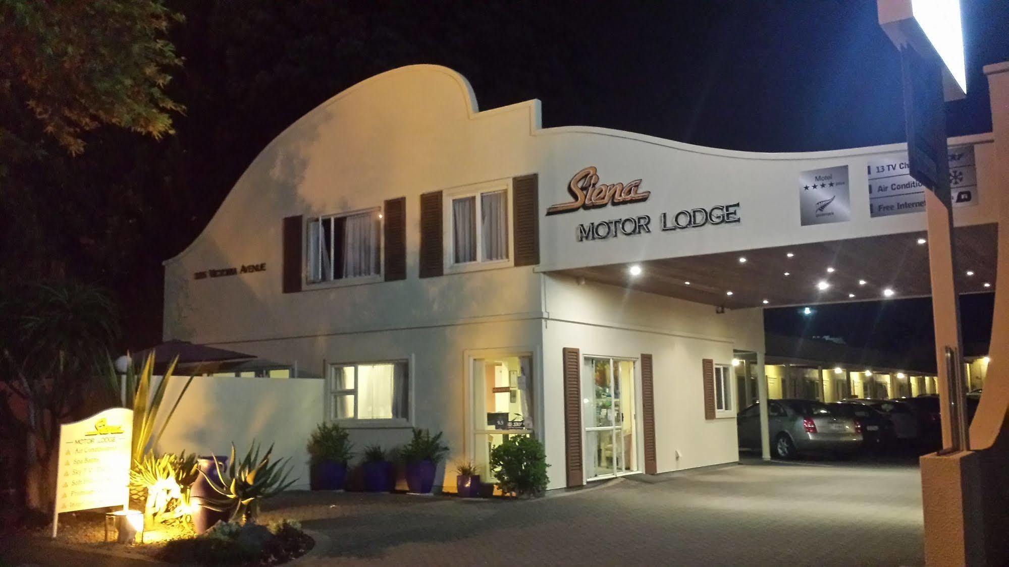 Siena Motor Lodge Whanganui Esterno foto